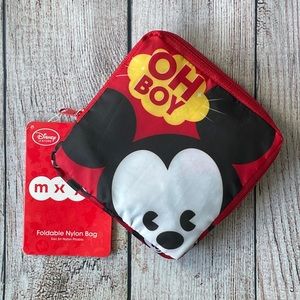 Disney Store Mickey Icon Red & Black Reusable Tote
